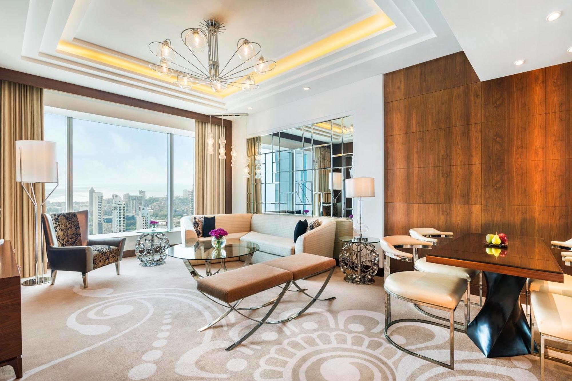 圣瑞吉孟买酒店 外观 照片 A suite at the hotel