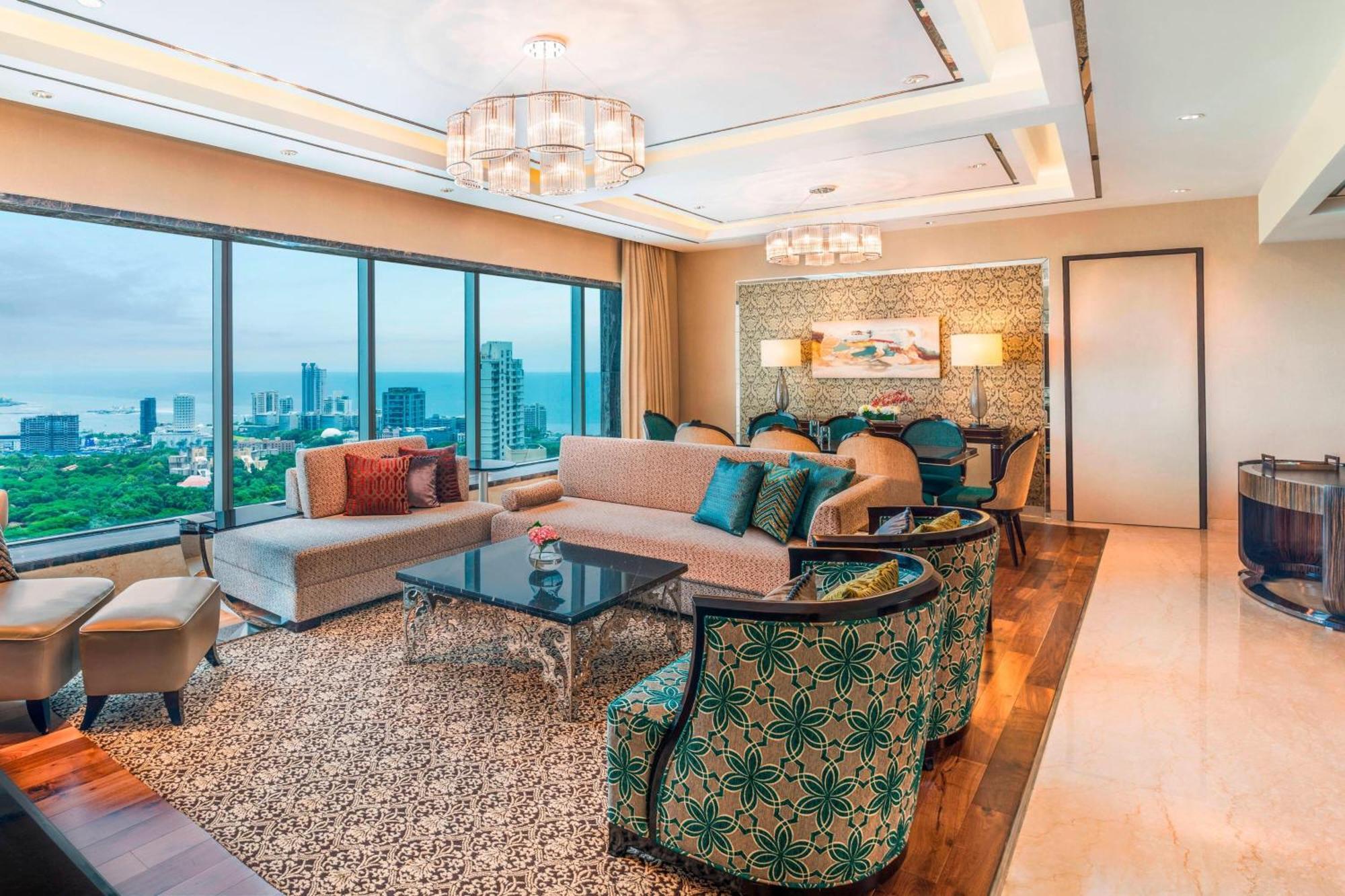圣瑞吉孟买酒店 外观 照片 A suite at the hotel