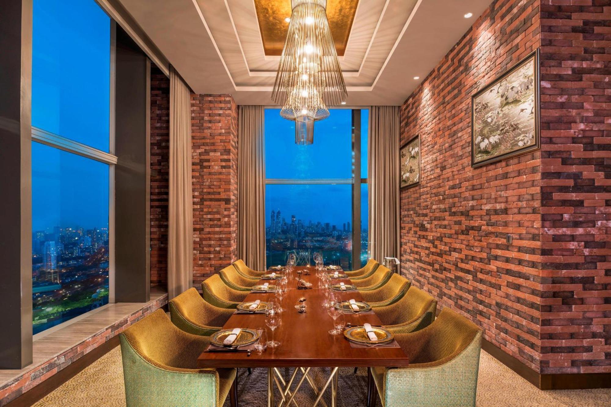 圣瑞吉孟买酒店 外观 照片 The Private Dining Room at the restaurant