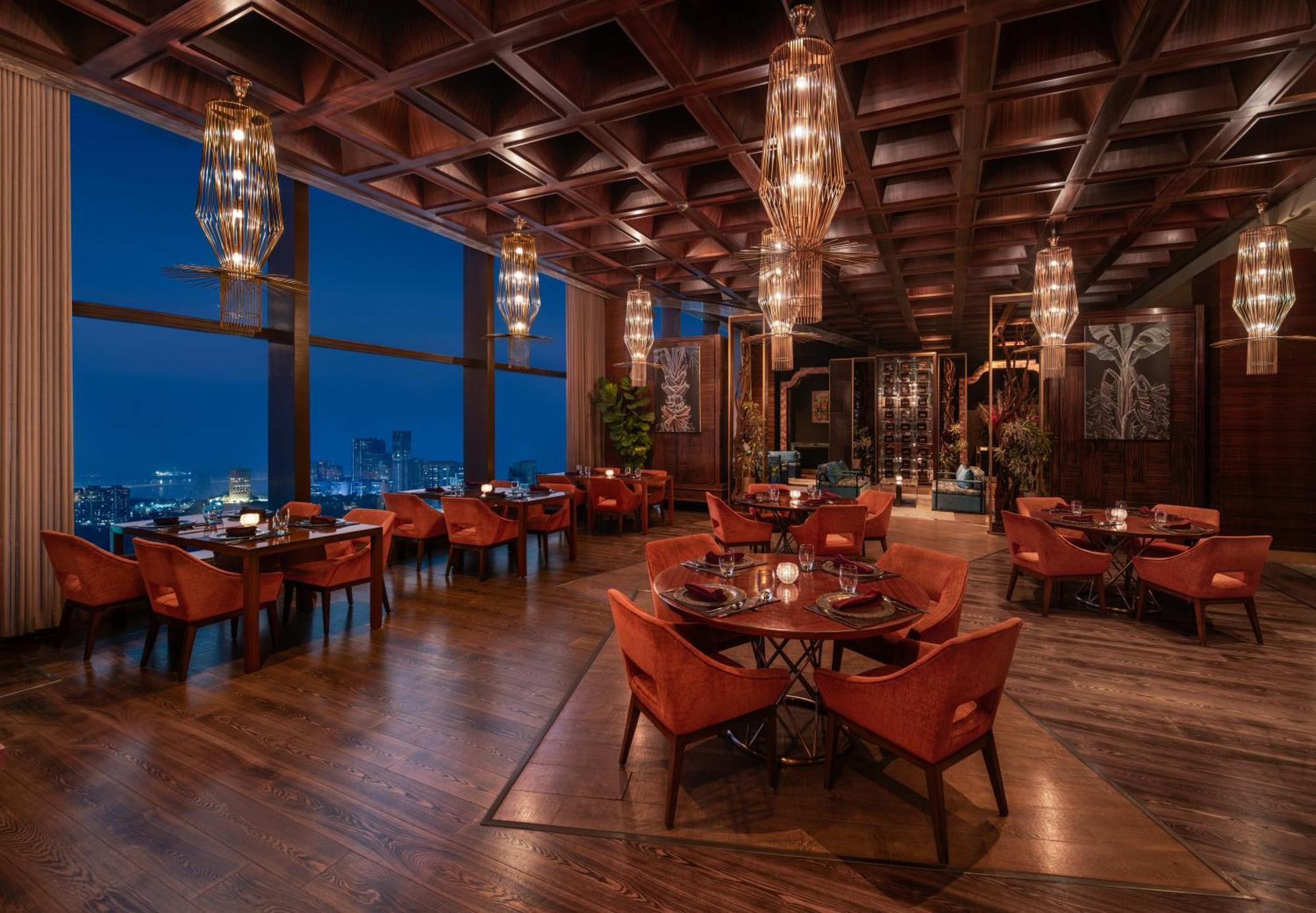 圣瑞吉孟买酒店 外观 照片 The restaurant